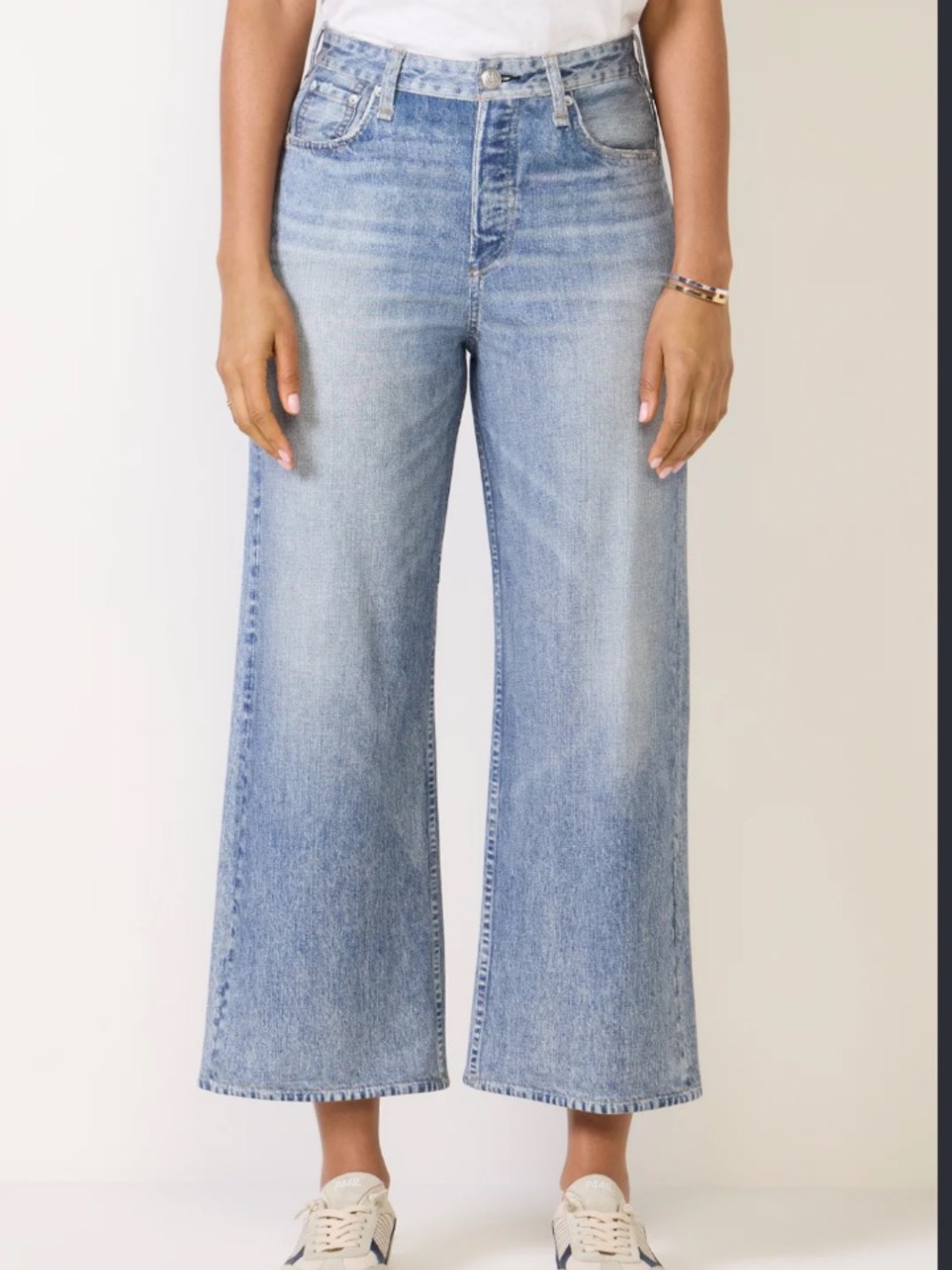 Rag & Bone Miramar Andi Wide Leg Crop Jeans